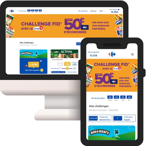 Se connecter à Carrefour.fr ou à l’appli Carrefour.